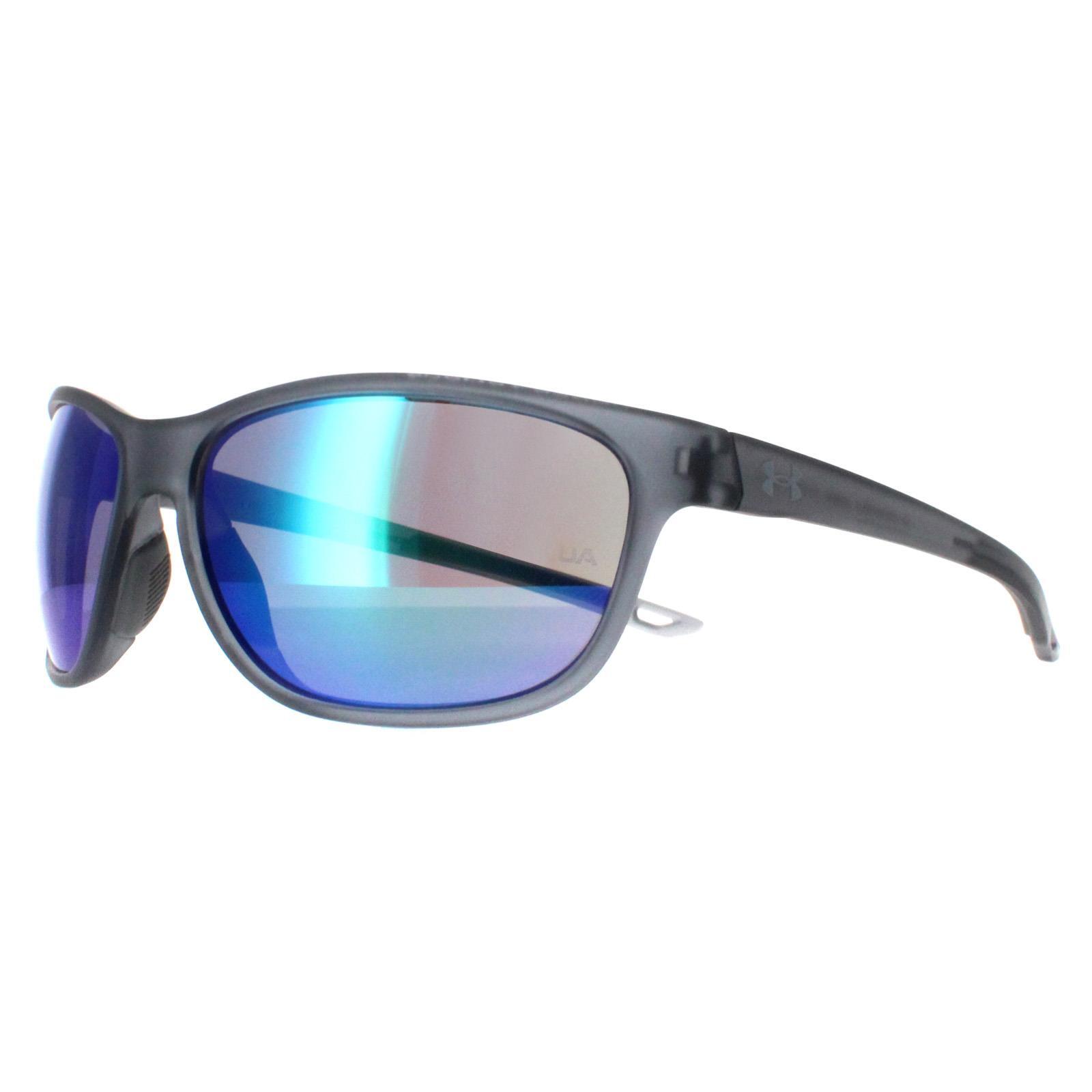 Under Armour Sport Unisex Transparent Grey Blue Green Mirror Undeniable 2/4