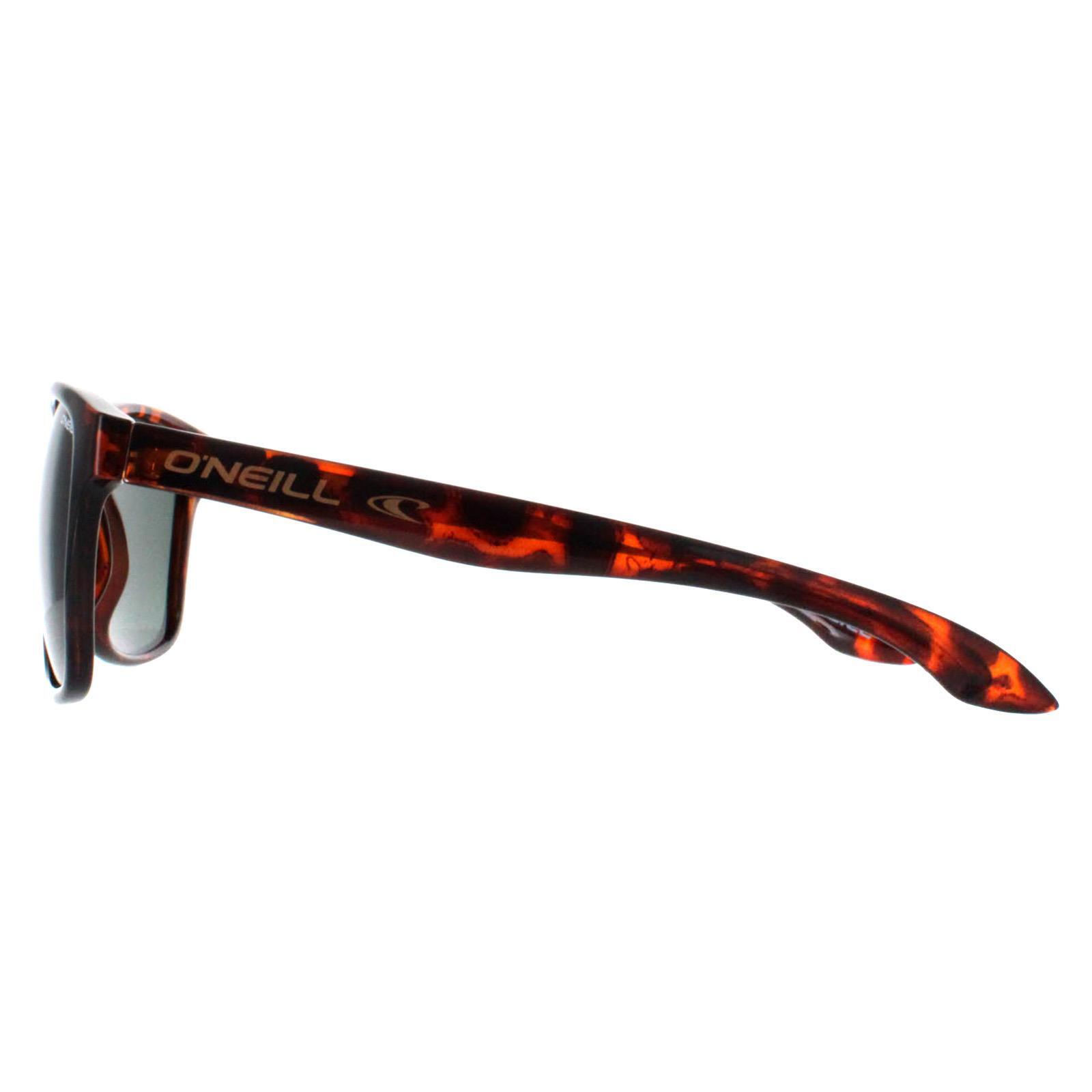 O'Neill Square Mens Tortoiseshell Green Polarized Offshore 3/4