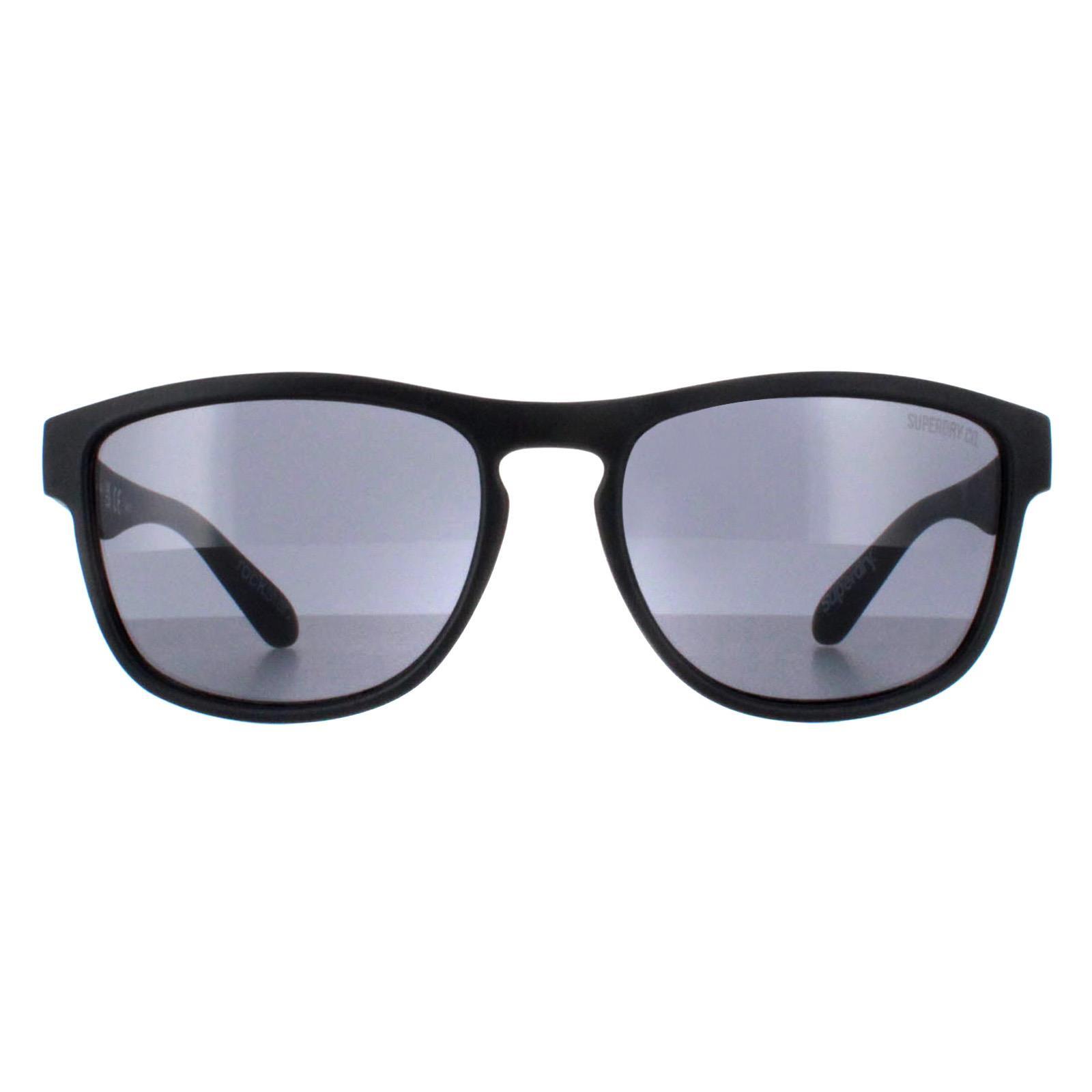 Superdry Square Mens Black Grey Rockstar 1/4