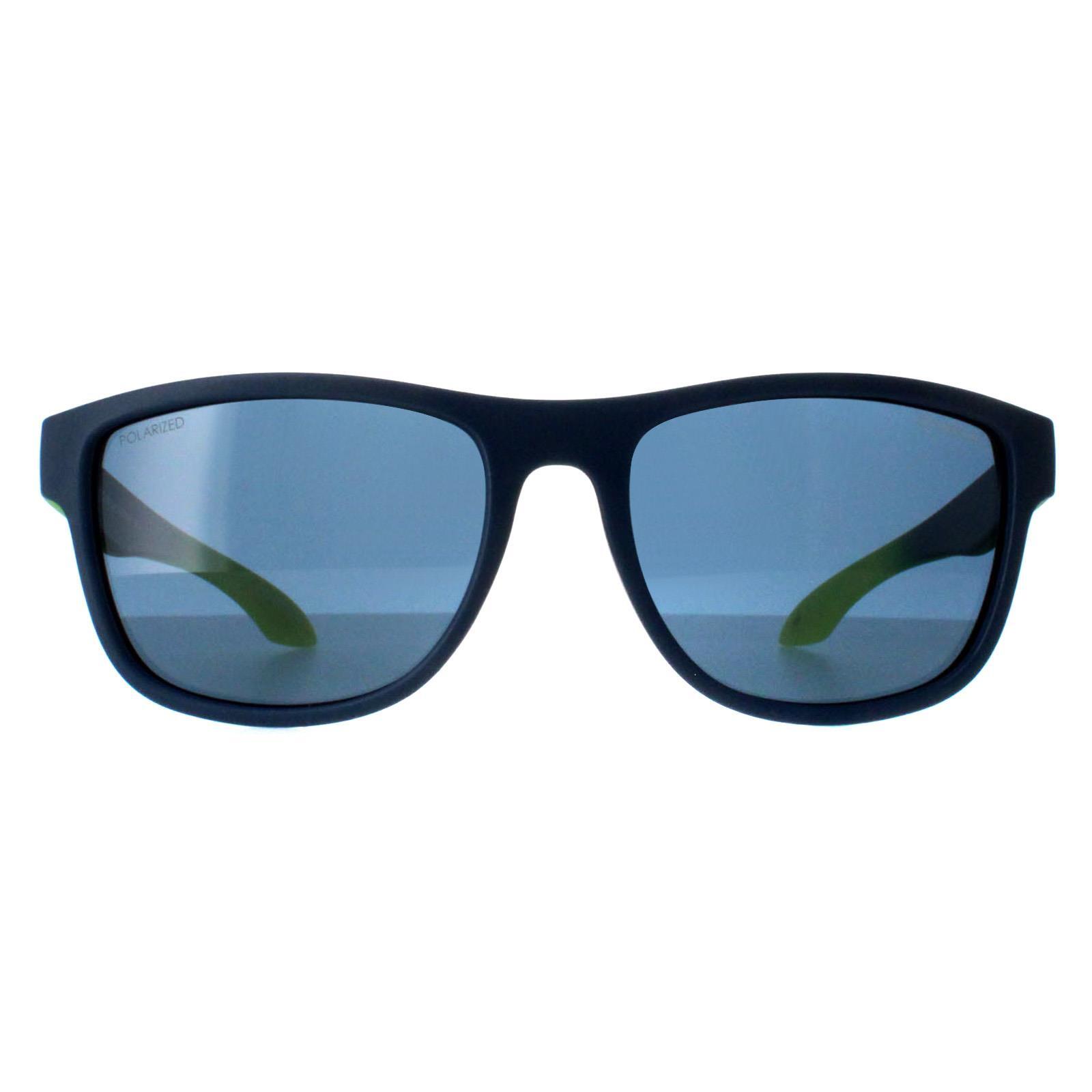 O'Neill Oval Mens Navy Yellow Blue Polarized Coast 1/4