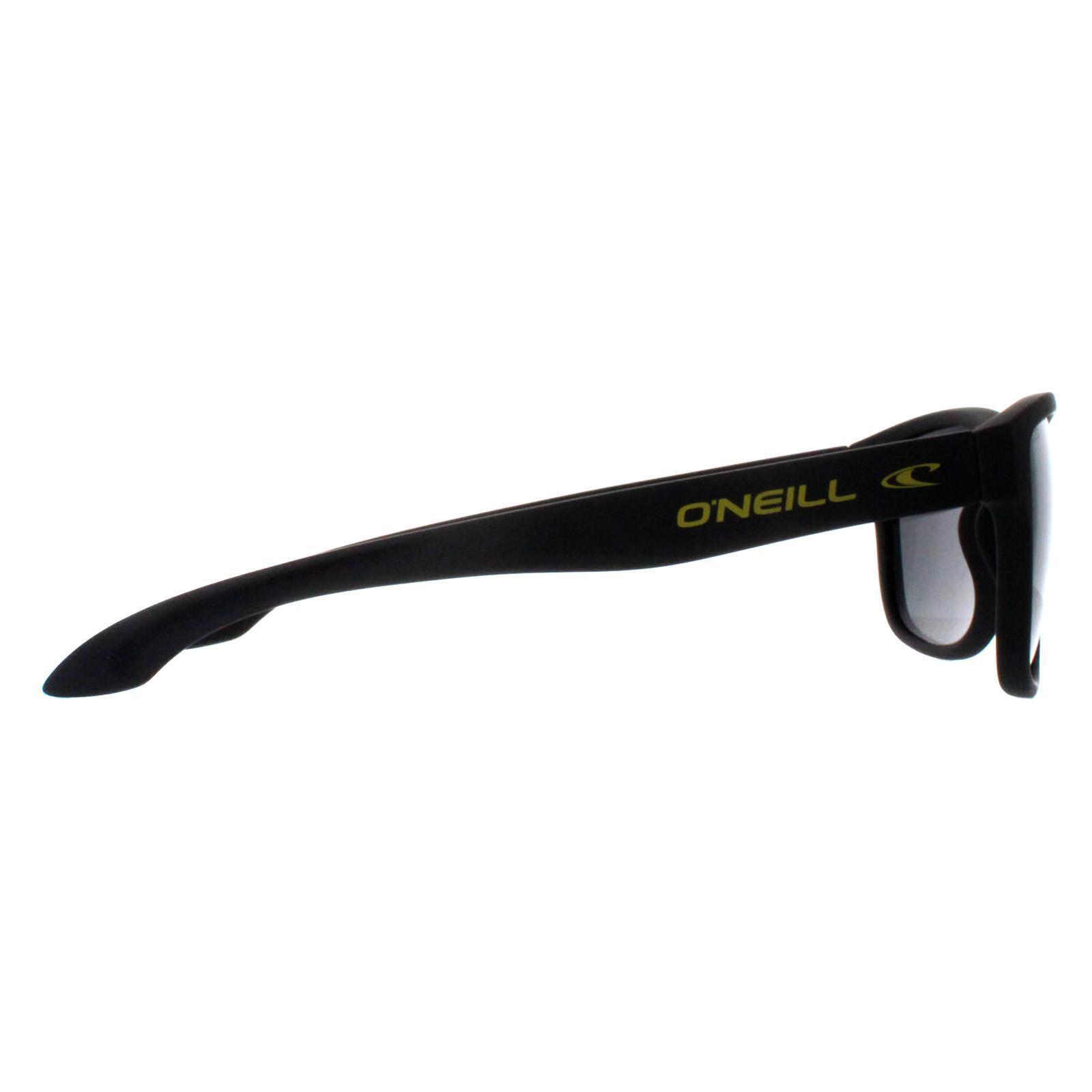 O'Neill Oval Mens Matte Black Grey Polarized Coast 4/4