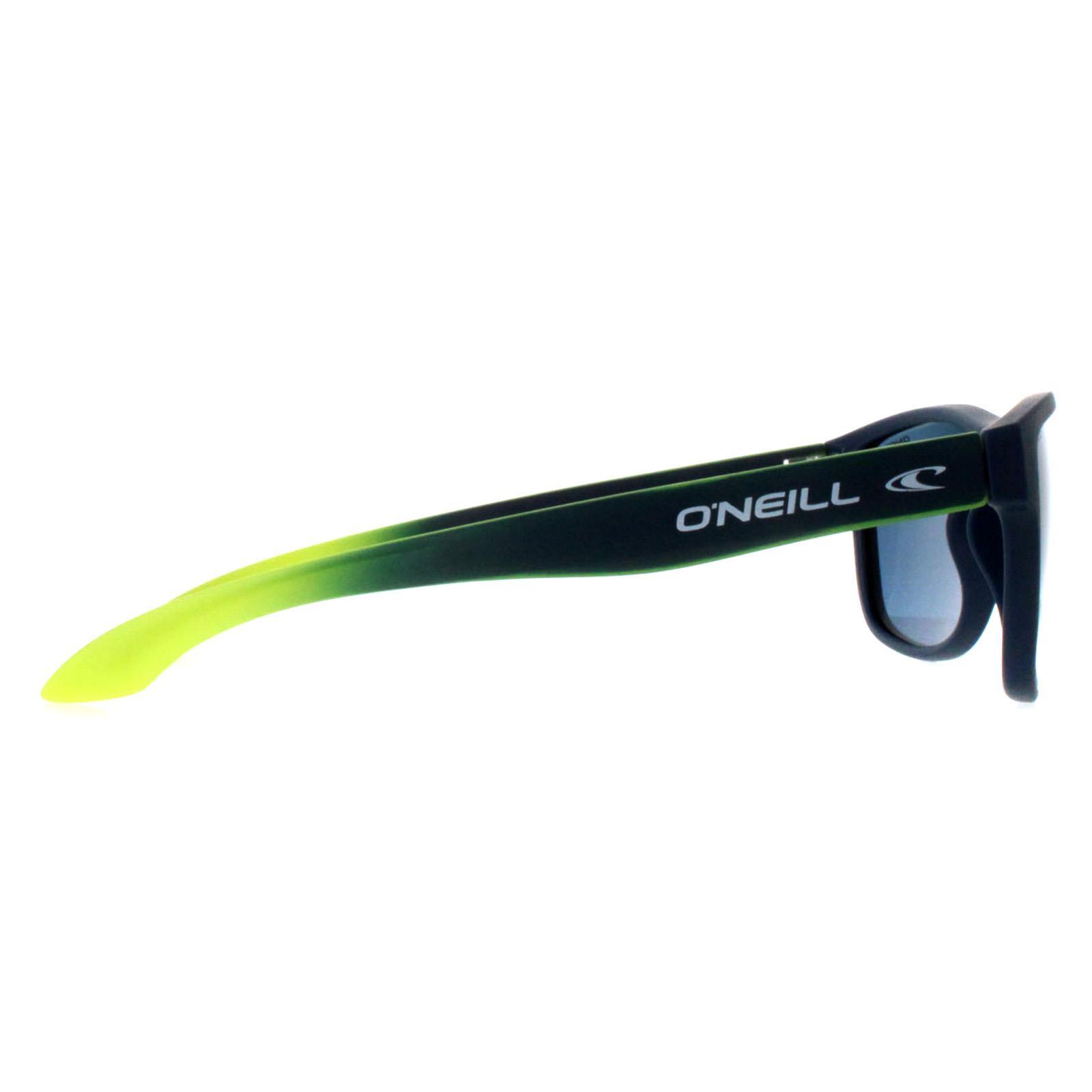 O'Neill Oval Mens Navy Yellow Blue Polarized Coast 4/4