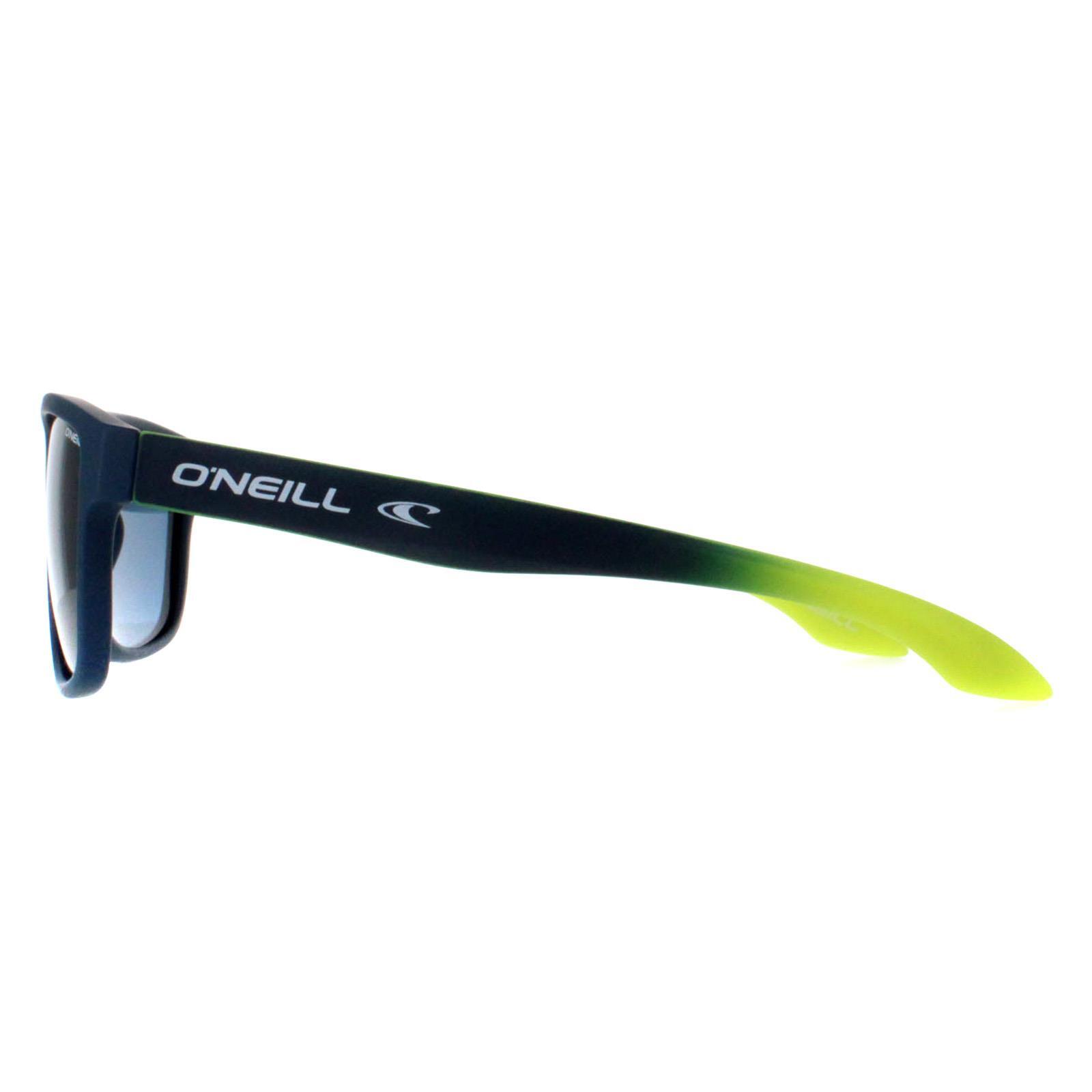 O'Neill Oval Mens Navy Yellow Blue Polarized Coast 3/4