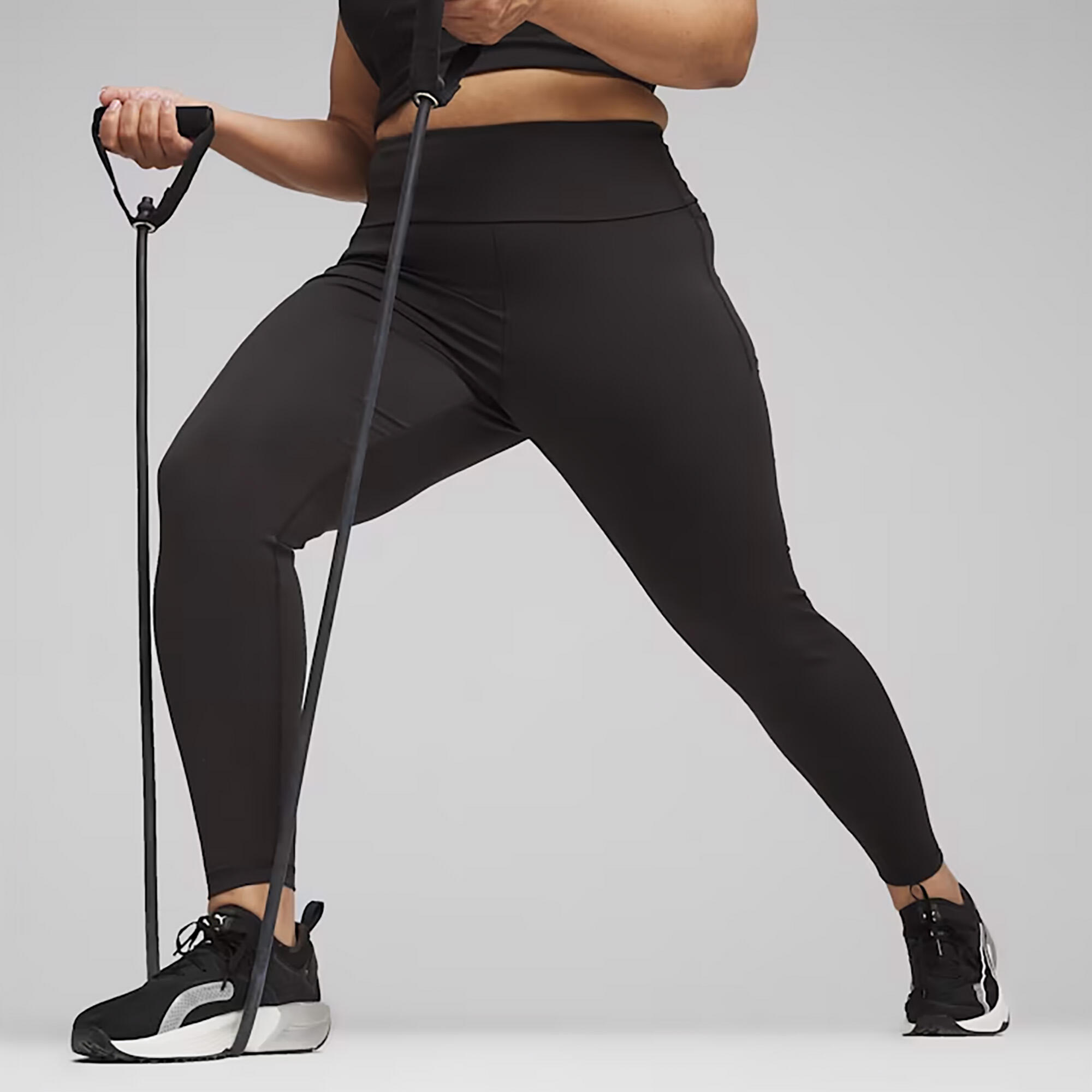 Leggings da donna attillati PUMA Fit HW FL Matte Finish 4/5