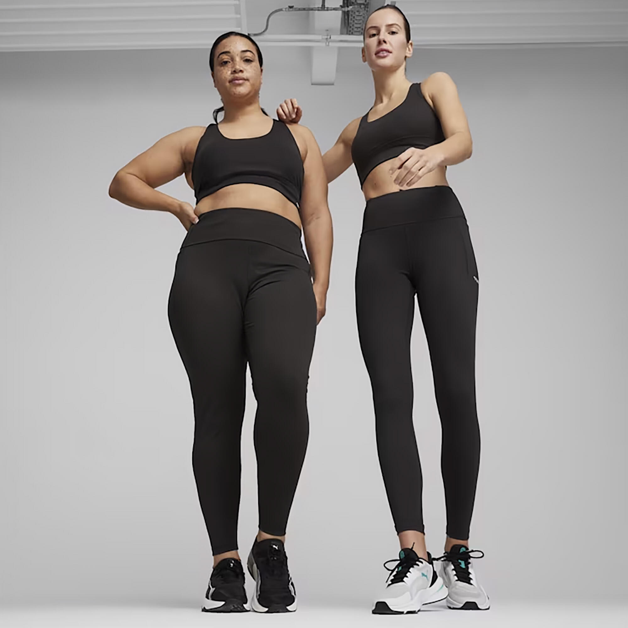 Leggings da donna attillati PUMA Fit HW FL Matte Finish 3/5