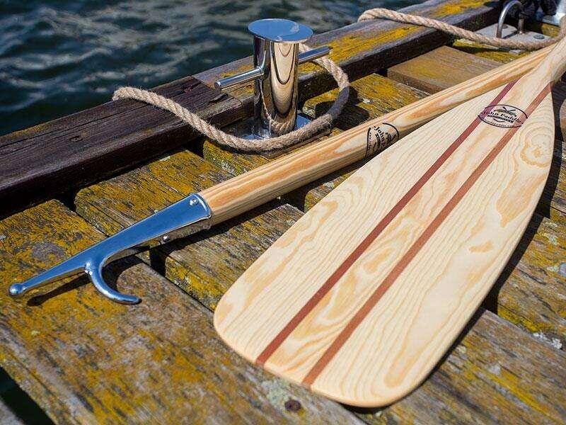 Bosak Żeglarski John Paddle Drewniany 6/7