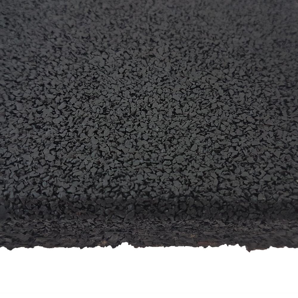 Dalle de sol sportive 100 x 100 cm - 15 mm - Noire 3/7