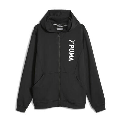 Felpa con cappuccio FZ a doppia maglia PUMA da uomo