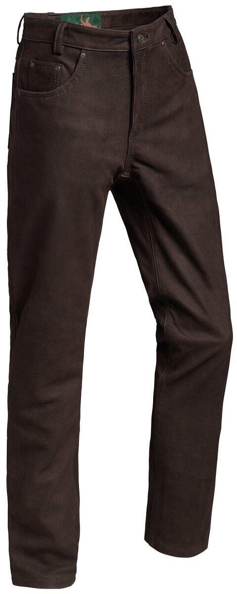 La Chasse® Nubukhose aus Büffelleder Jagd-Lederhose Jagdhose Büffellederhose NEU 1/5