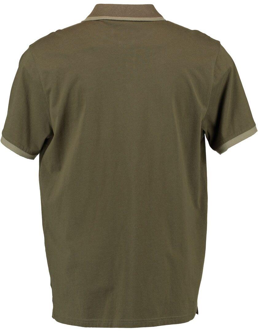 OS Trachten® Polo-Shirt mit Motiv "Wildschwein/Sau" Jagdshirt mit Knopfkragen 2/6