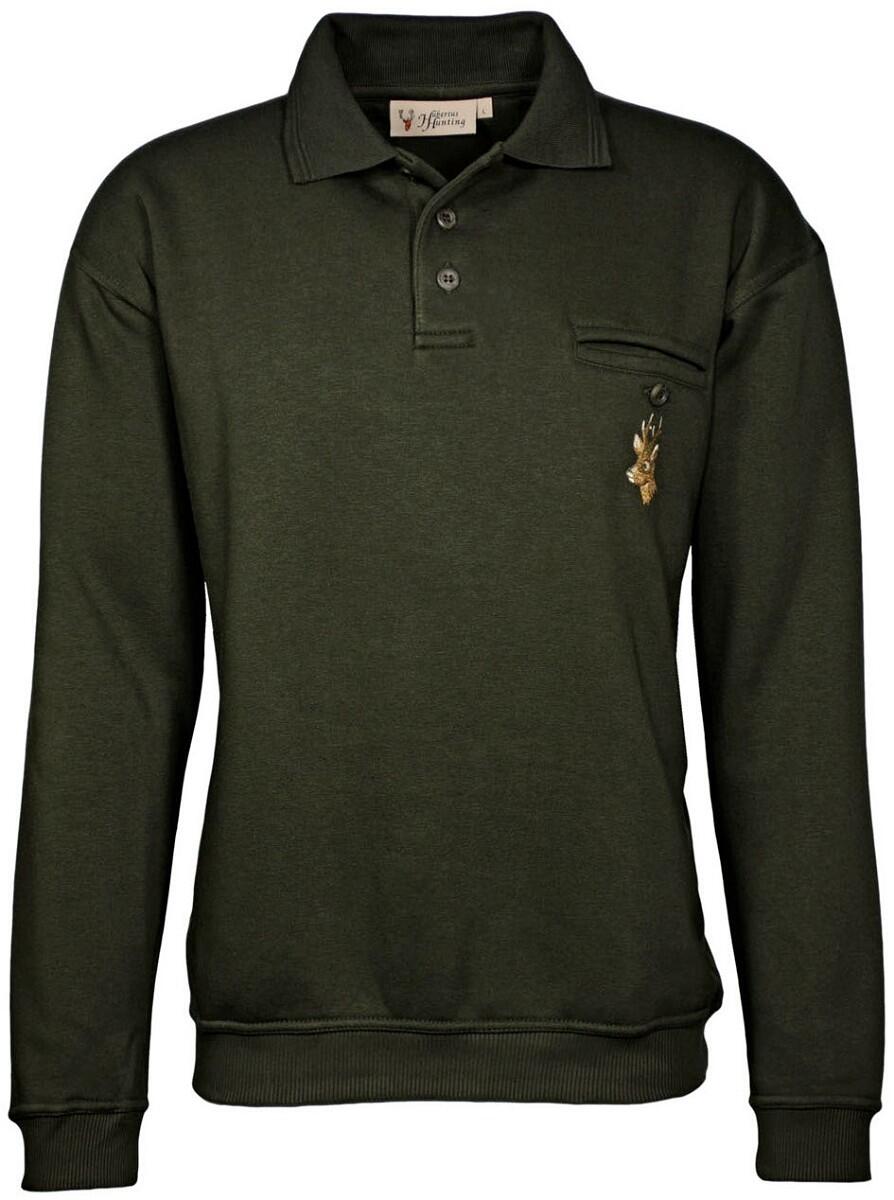 Hubertus Jagdsweater mit Motiv (Ente, Sau, Bock) Jagdpullover Ansitz & Winter 1/1