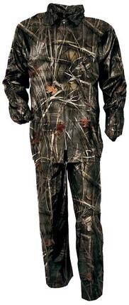 Ensemble de pluie imperméable polyester camo CE M à 3XL