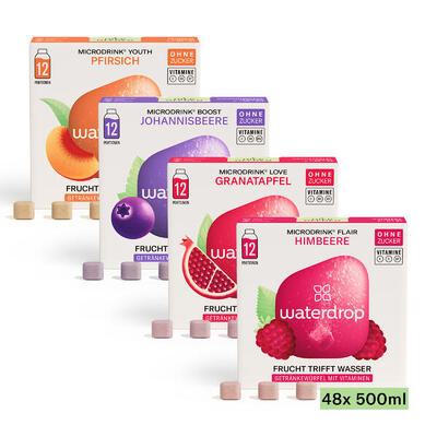 waterdrop® Microdrink Bestseller Set Getränkewürfel