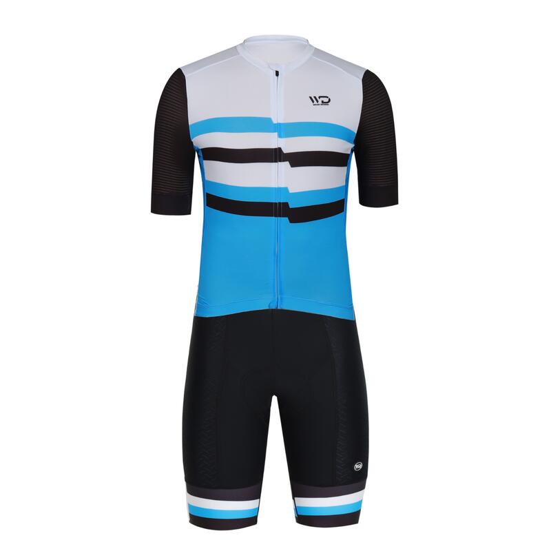 Cuissard vélo homme CHALLENGER Noir/bleu