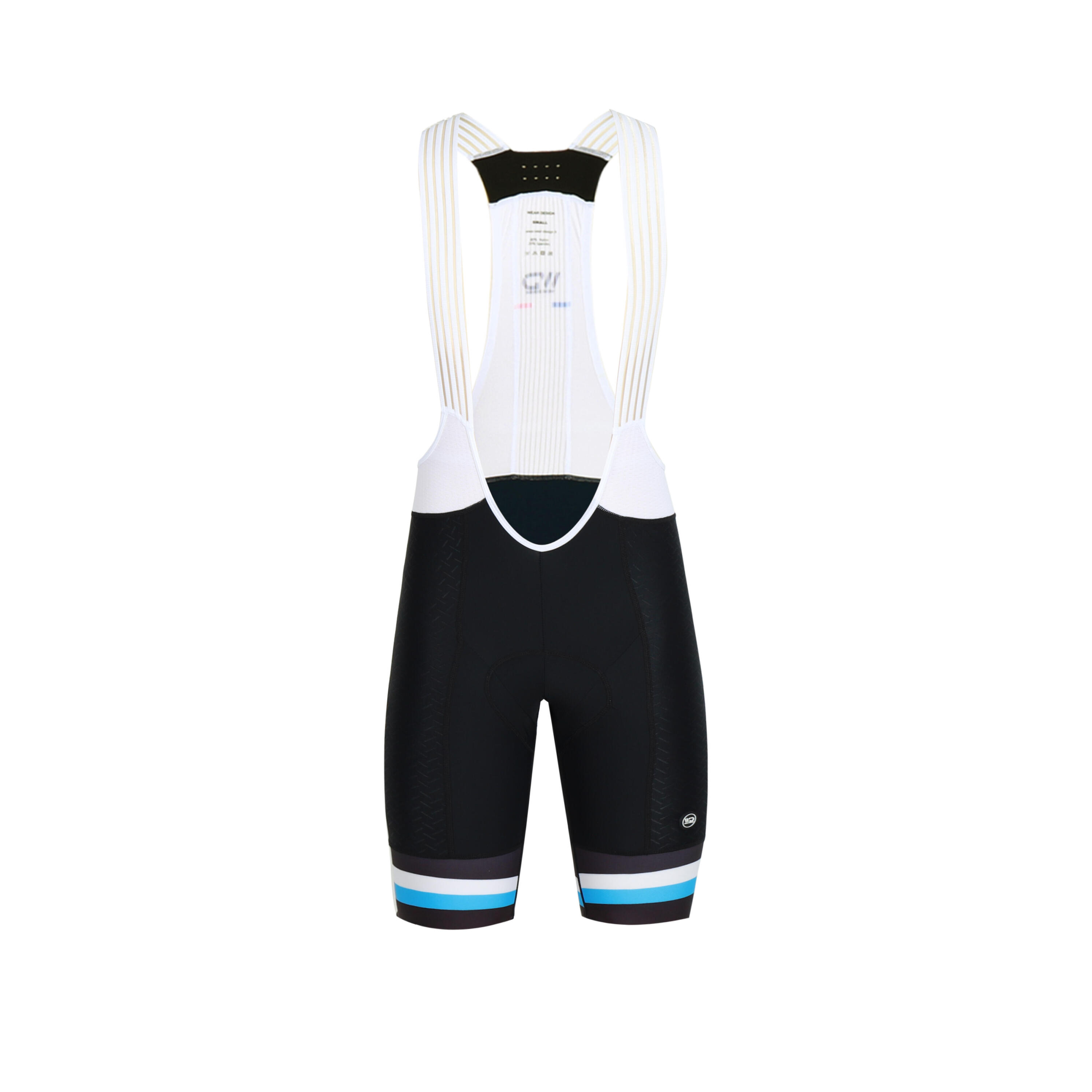 WEAR DESIGN Pantaloncini da ciclismo CHALLENGER da uomo Nero/blu