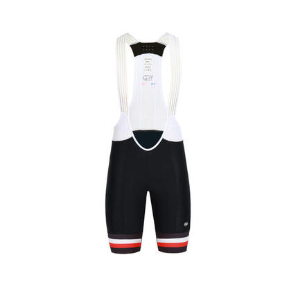 Cuissard vélo homme CHALLENGER Noir/Rouge