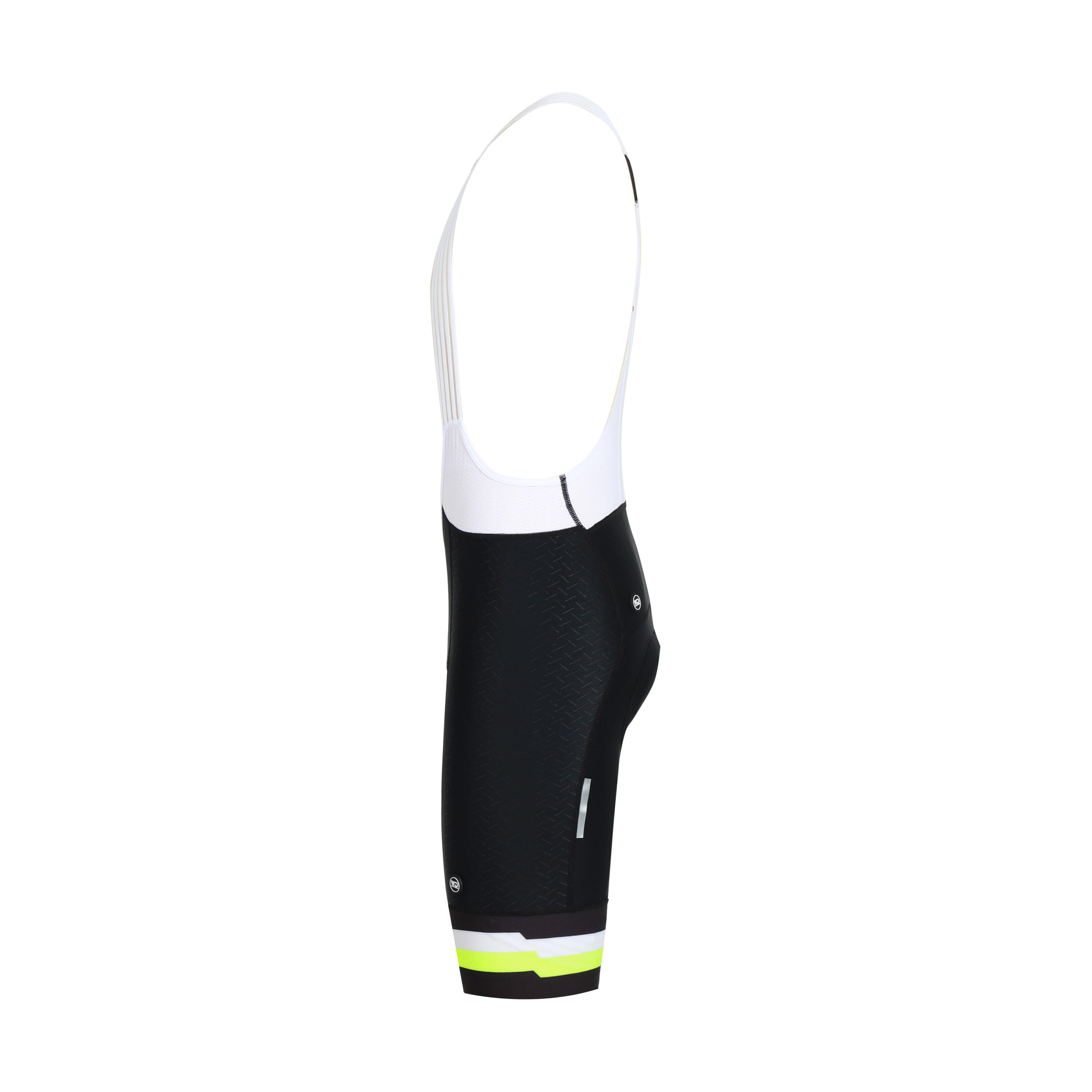 Pantaloncini da ciclismo CHALLENGER da uomo Nero/Giallo 5/7