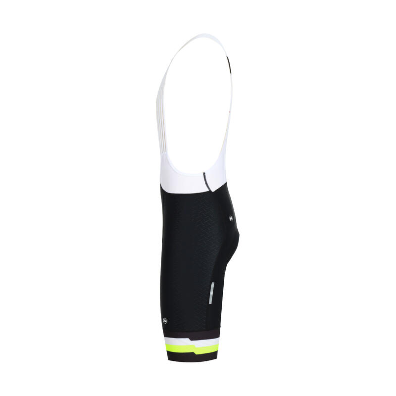 Cuissard vélo homme CHALLENGER Noir/Jaune