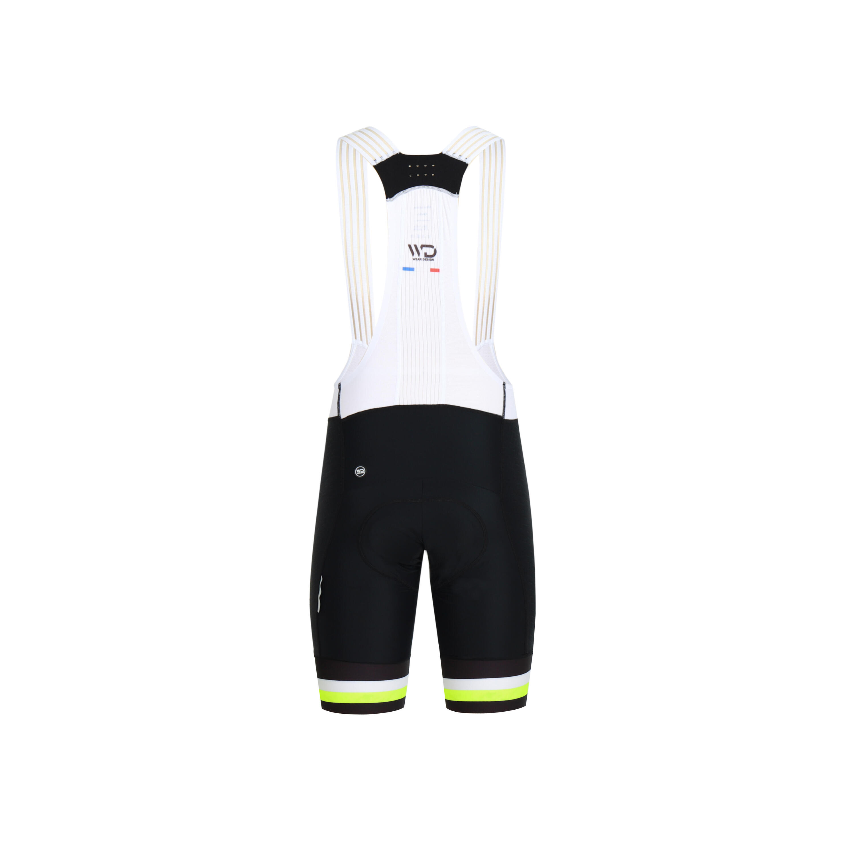 Pantaloncini da ciclismo CHALLENGER da uomo Nero/Giallo 3/7