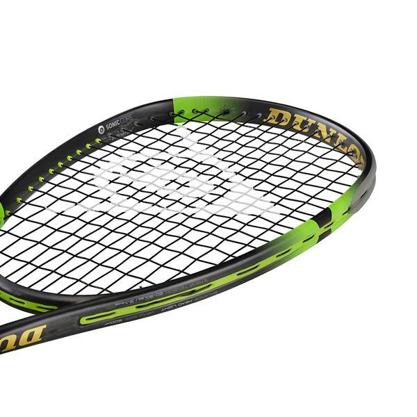 Sonic Core Elite 135 (2022) Adulte Raquette de Squash - Noir/Vert/Or 5/5