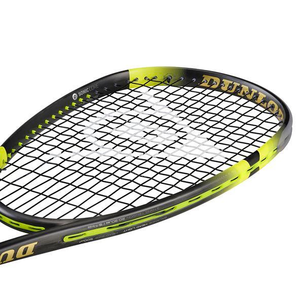 Sonic Core Ultimate 132 (2022) Adulte Raquette de Squash - Noir/Jaune/Or 5/5