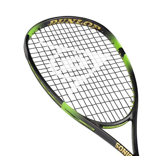 Sonic Core Elite 135 (2022) Adulte Raquette de Squash - Noir/Vert/Or 4/5