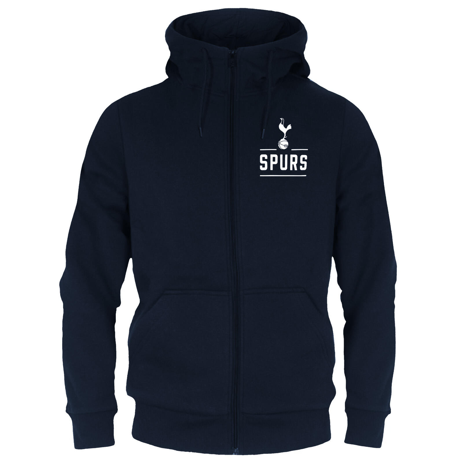 TOTTENHAM HOTSPUR Tottenham Hotspur Mens Hoody Zip Fleece OFFICIAL Football Gift