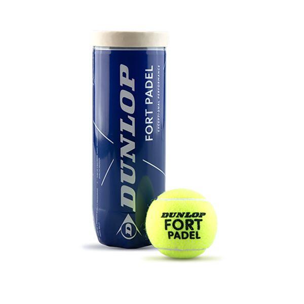 DUNLOP Bola Padel Dunlop Fort Padel (Tubo 3un)