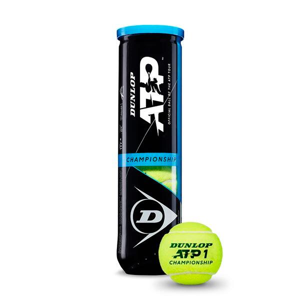 DUNLOP Bola Ténis Dunlop ATP Championship (Tubo 4un)