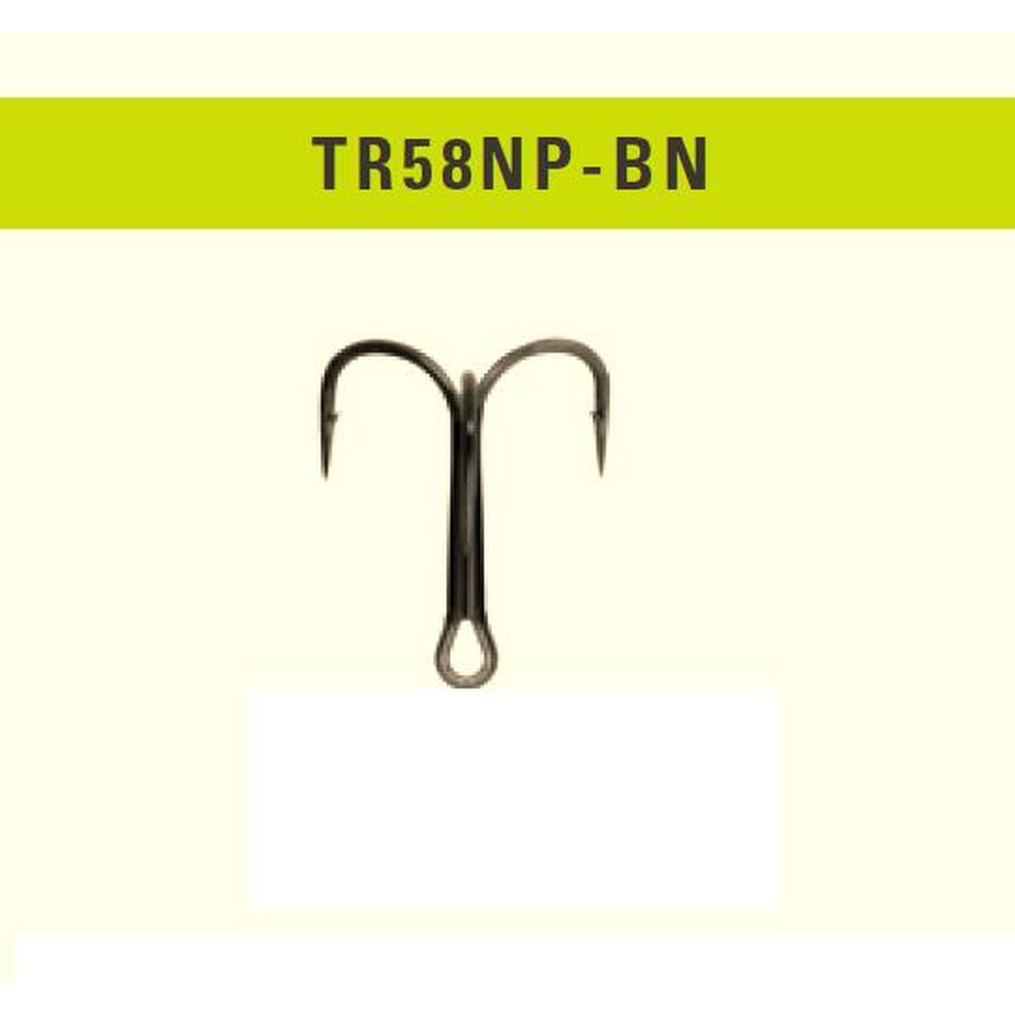 ANCORA TRIPLA MUSTAD TR58BLN, NR 2, 6 BUC / PLIC