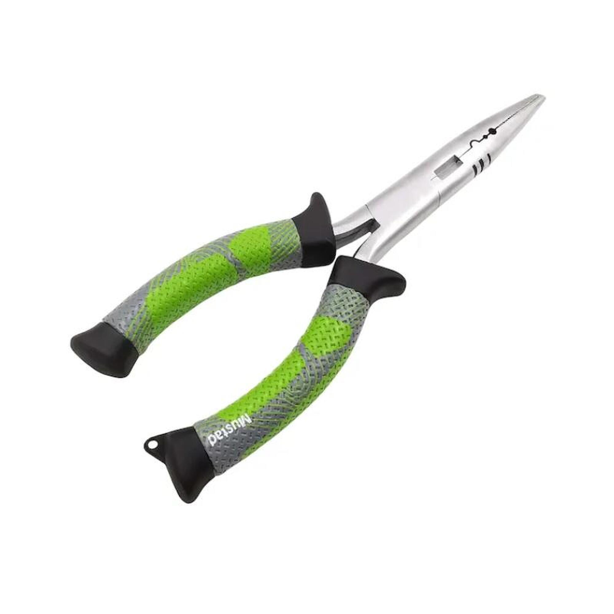 PATENT MULTIFUNCTIONAL MUSTAD, 17.8 CM, GREEN