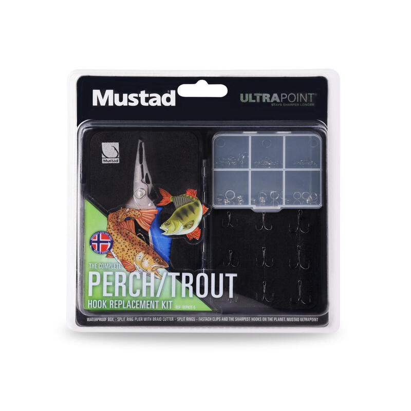 KIT MONTURI RAPITORI MUSTAD PERCH/TROUT