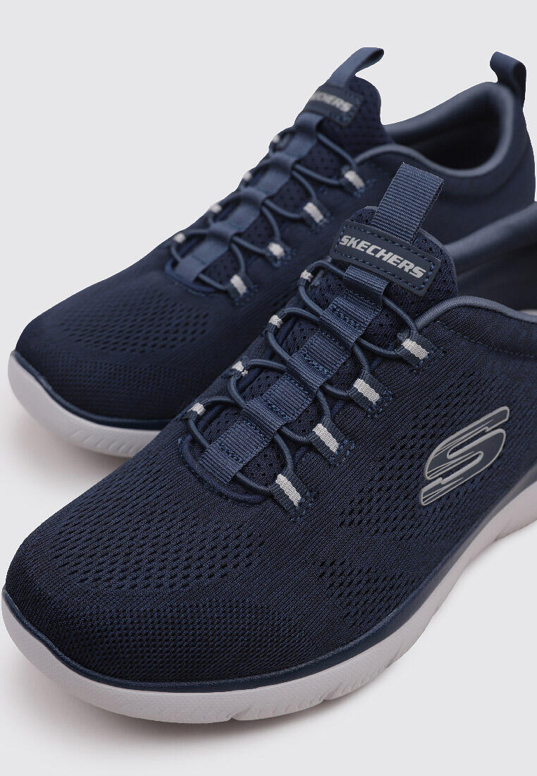 Sneakers Skechers Modell Summits - Louvin Farbe Blau 3/5