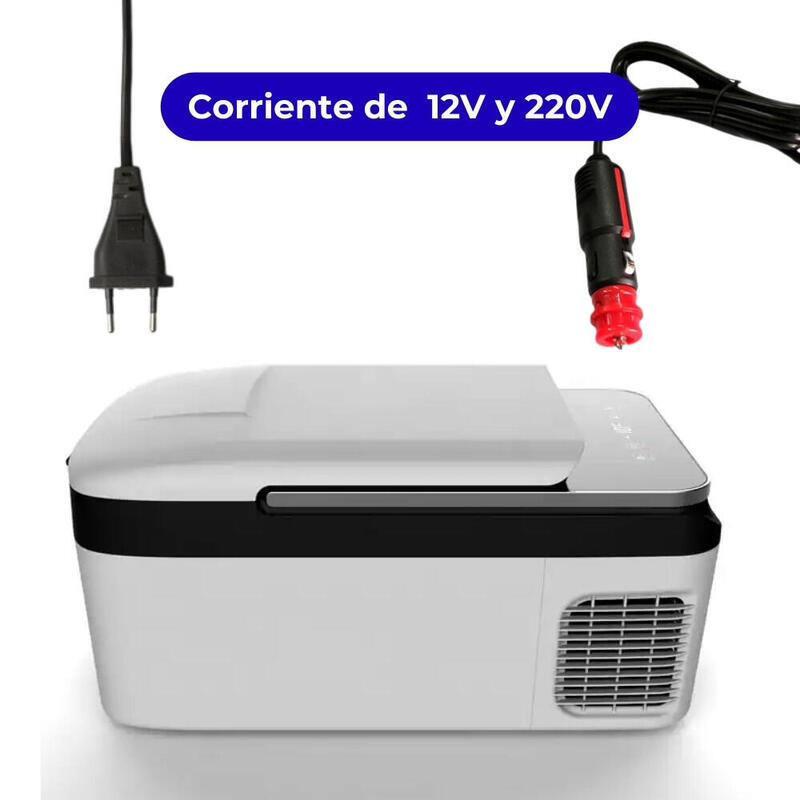 Glacière Électrique à Compresseur TZ18 – 18 Litres, 12/220V,  +10°C à -20°C