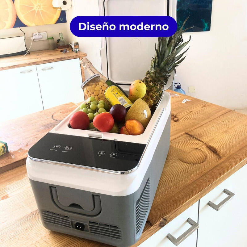Glacière Électrique à Compresseur TZ18 – 18 Litres, 12/220V,  +10°C à -20°C
