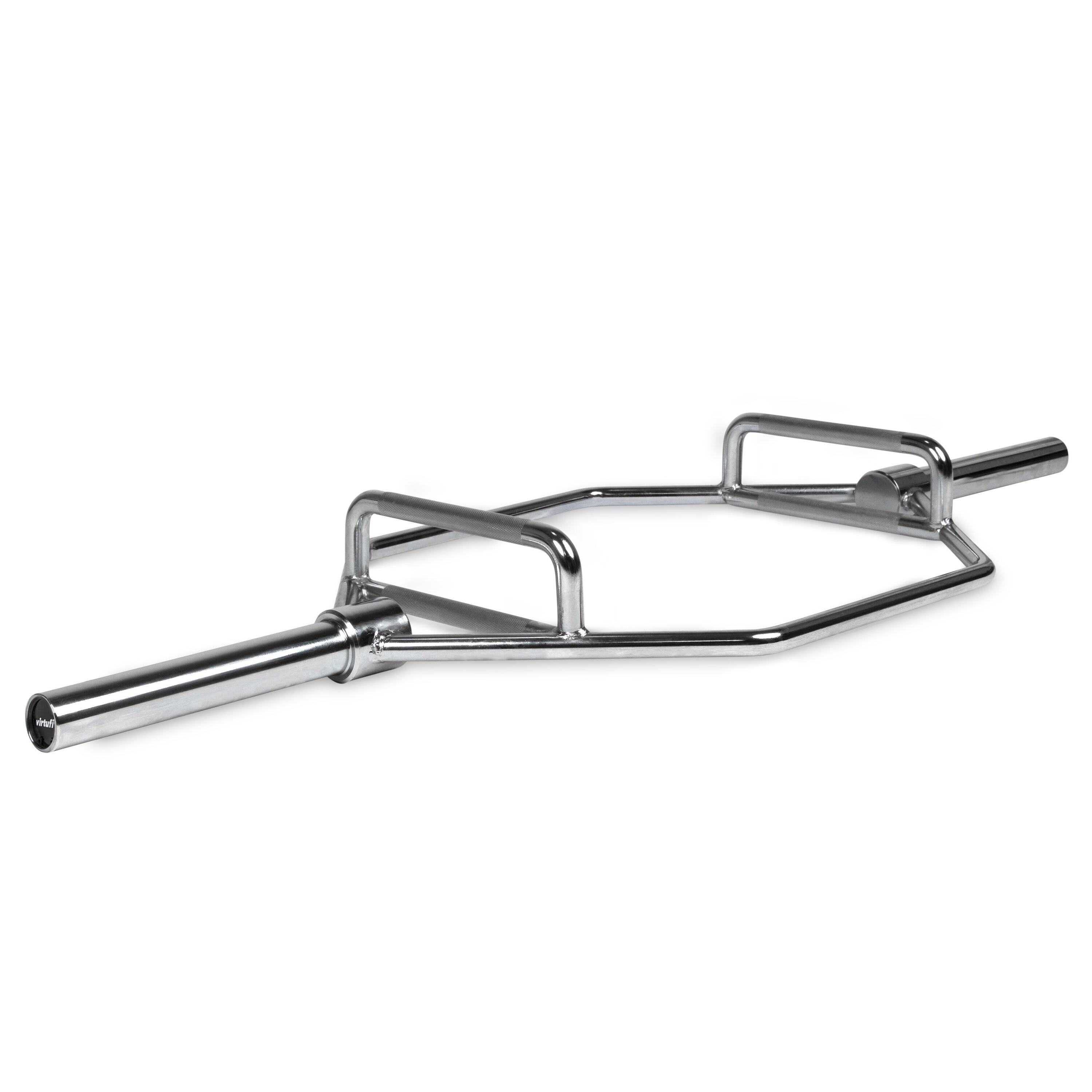 VIRTUFIT Olympic Hex Bar - Shrug Bar - Trap Bar - 160 cm