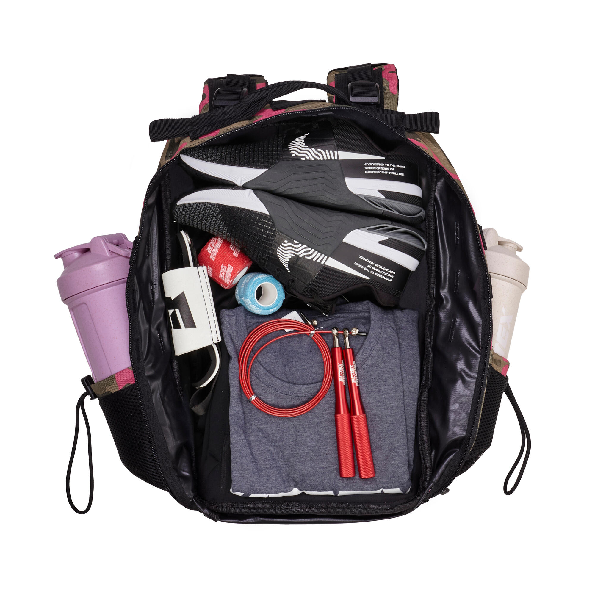 Rucksack Elitex Rosa Tarnung 25L Kabine Training Wasserdicht 5/7