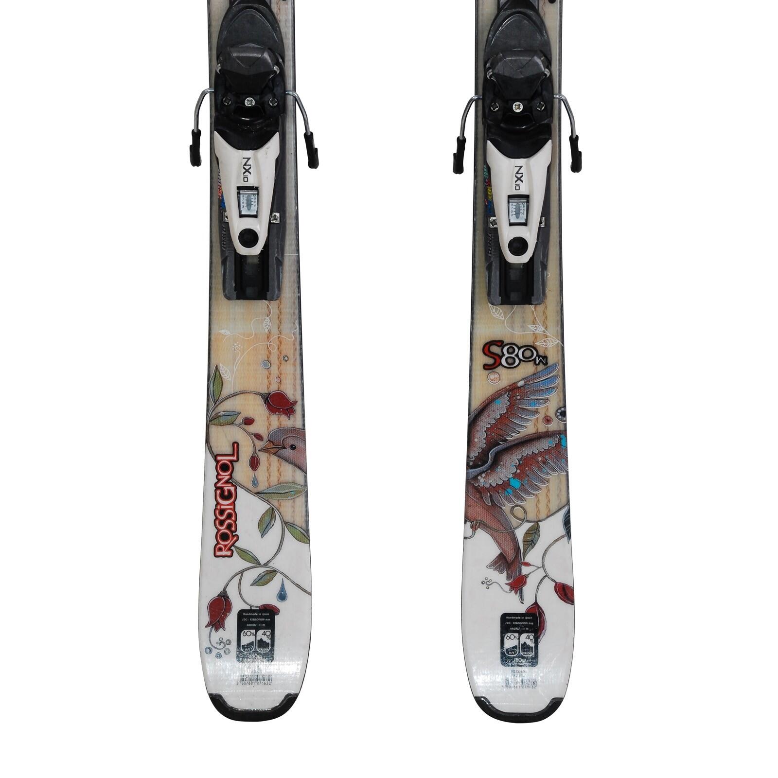 RECONDITIONNE - Ski Rossignol S80w + Fixations 4/4