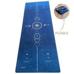 Tapis de yoga Voyage Samadhi Bleu