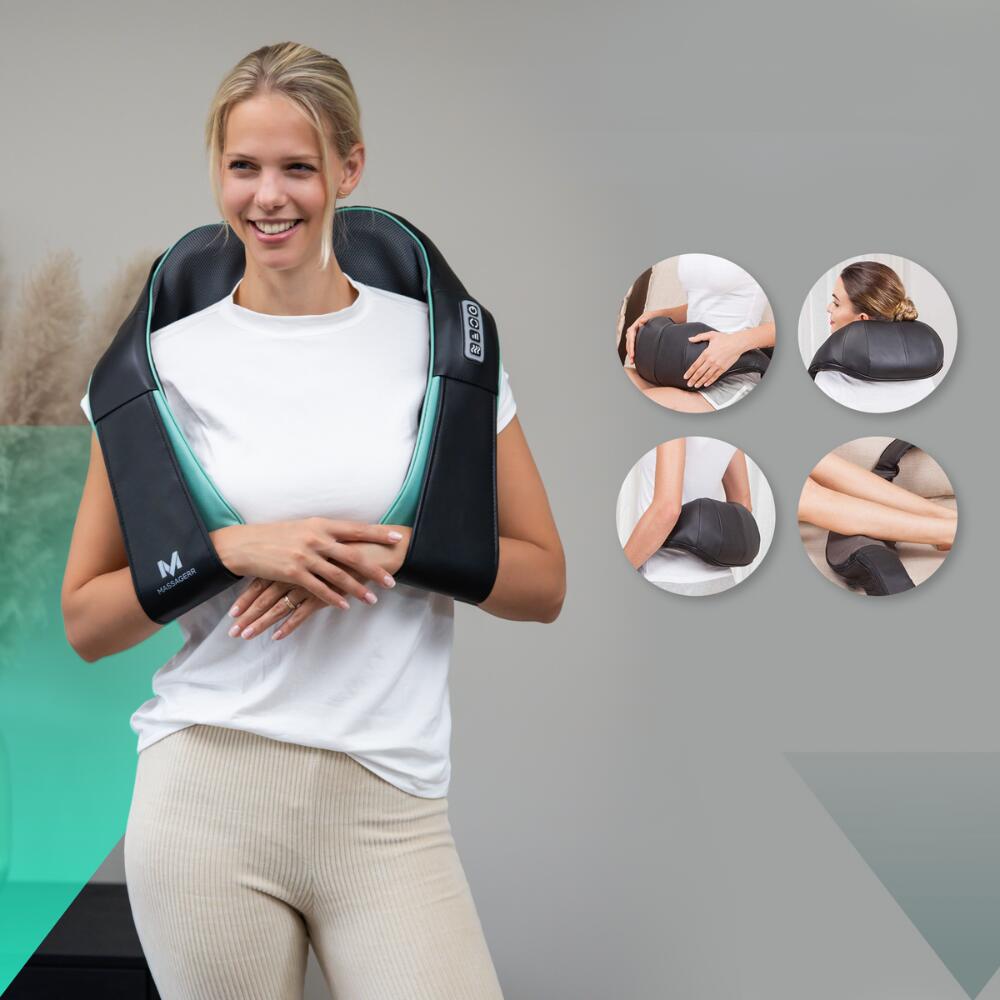 Shiatsu Massagekussen PRO – Draadloos – Nek Massage Apparaat 3/7