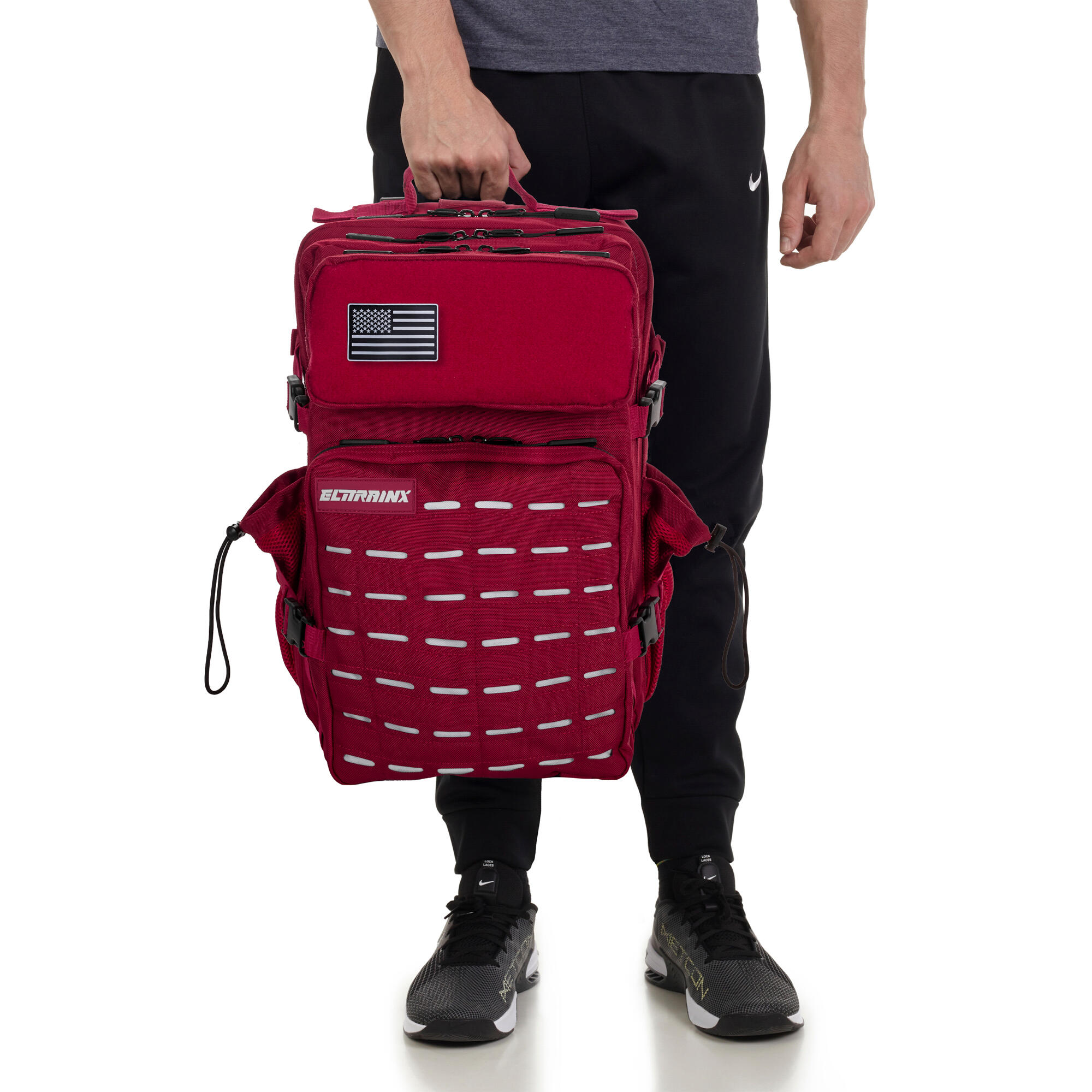 Sac à Dos Elitex V2 Dark Red 45L Cabine Entraînement Imperméable 4/7