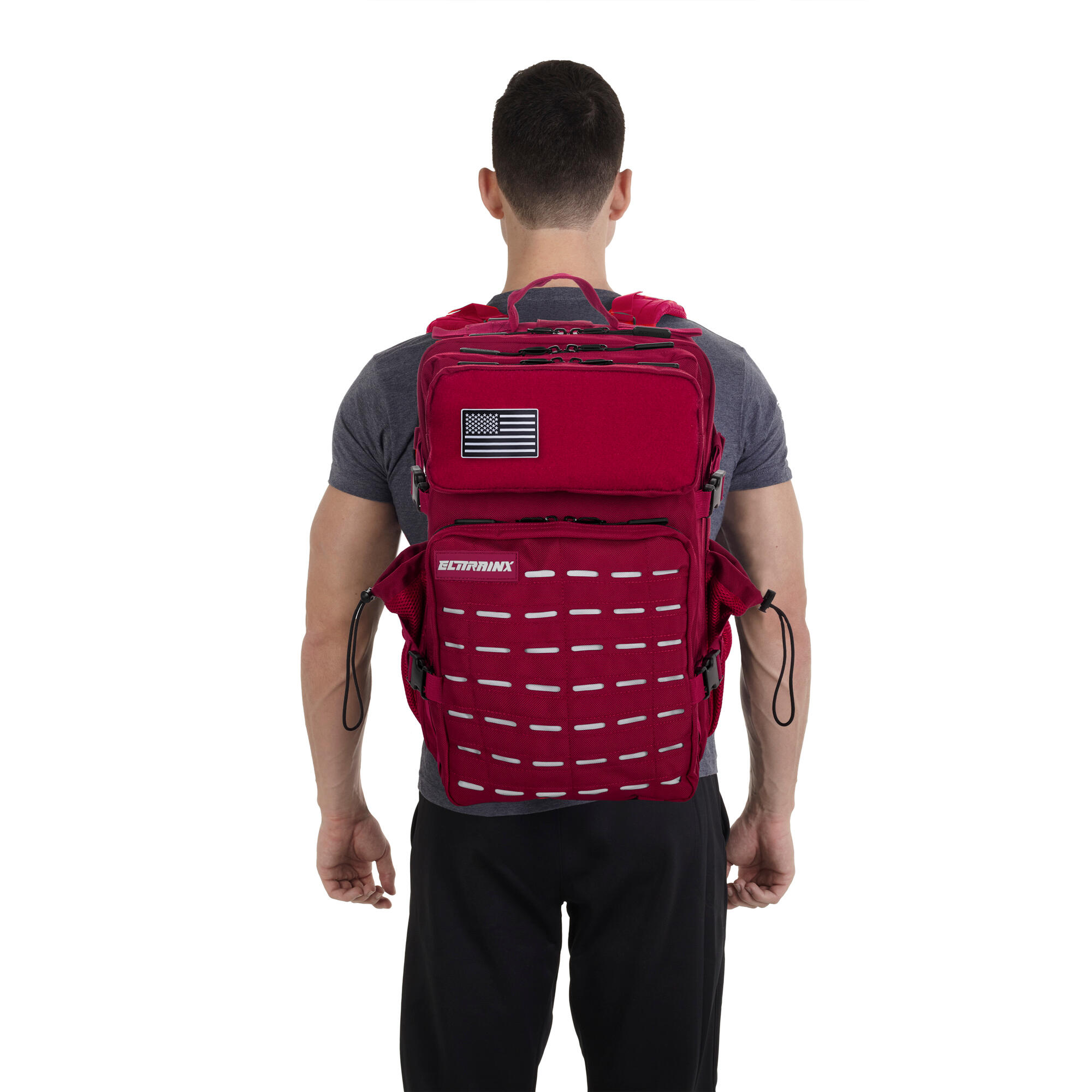 Sac à Dos Elitex V2 Dark Red 45L Cabine Entraînement Imperméable 6/7