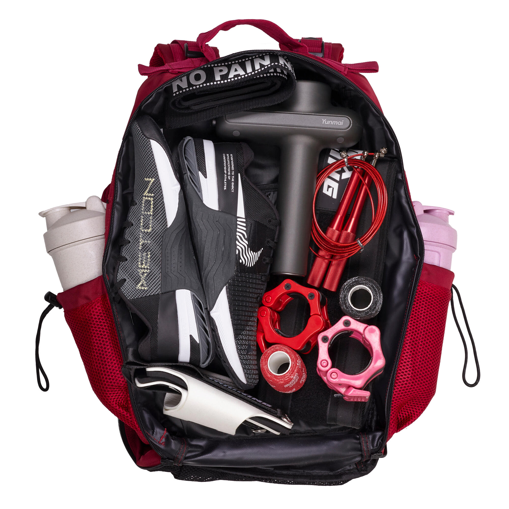 Sac à Dos Elitex V2 Dark Red 45L Cabine Entraînement Imperméable 3/7