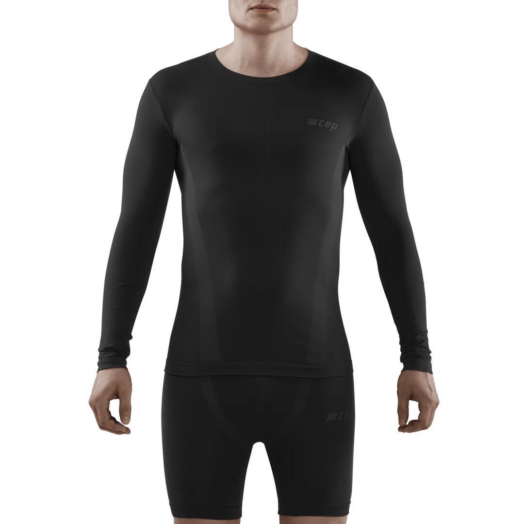 Koszulka sportowa z długim rękawem CEP Cold Weather Base męska 3/4