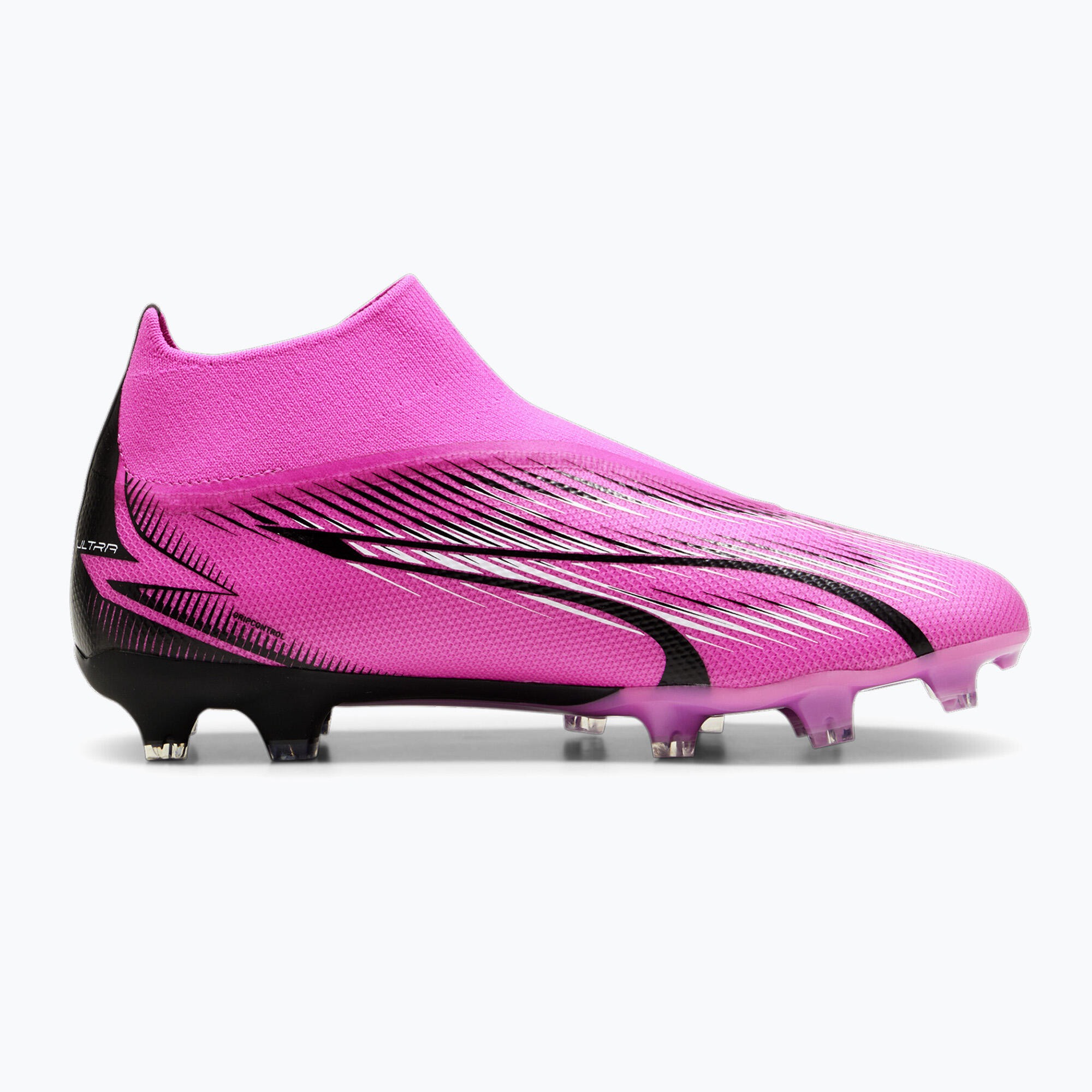 Puma férfi Ultra Match+ Ll Fg-ag futballcipő rózsaszín-fehér-fekete rózsaszín 2/7