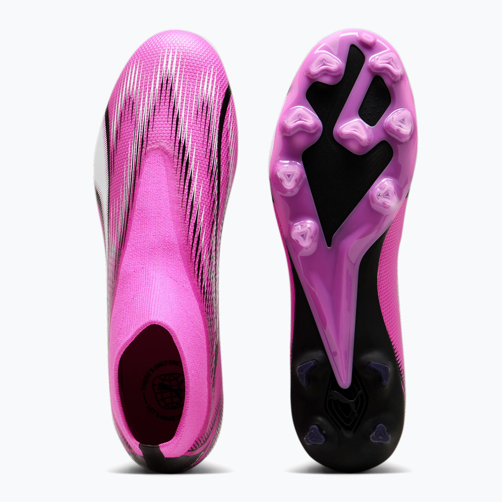 Puma férfi Ultra Match+ Ll Fg-ag futballcipő rózsaszín-fehér-fekete rózsaszín 3/7