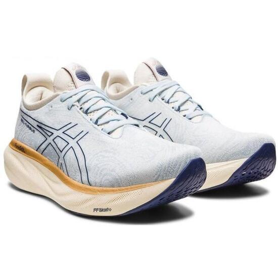 Chaussures Running Asics Gel-Nimbus 25 Femme beige 41,5
