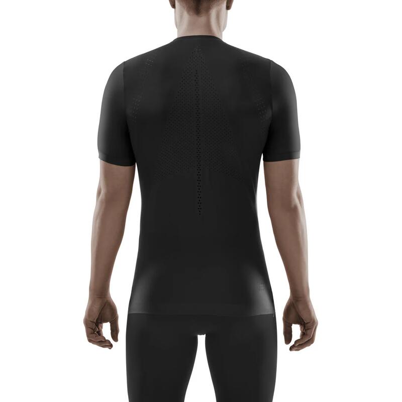 Tricou cu maneca scurta - Run UltraLight Shirt - Black
