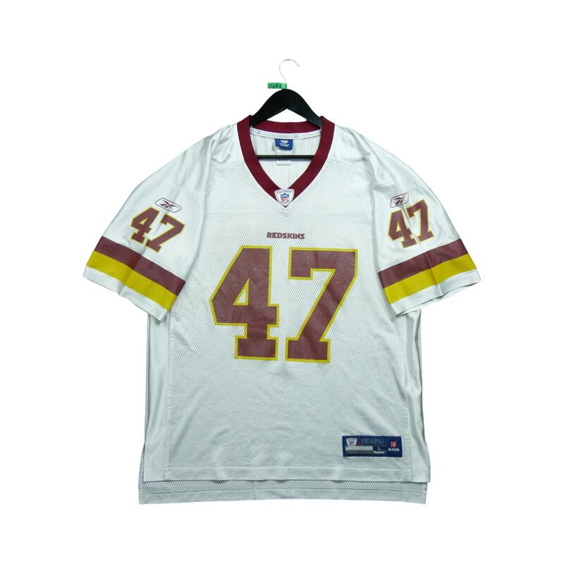 Segunda Vida - Camisa da NFL Reebok Washington Redskins - Em muito bom estado