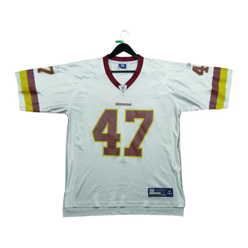 Segunda Vida - Camisa da NFL Reebok Washington Redskins - Em muito bom estado